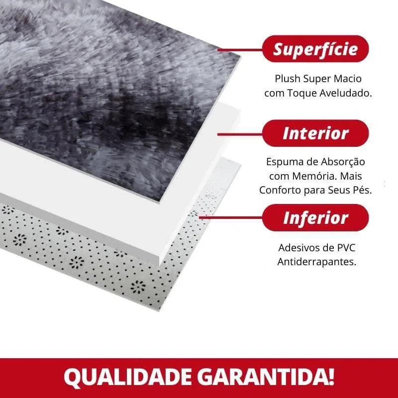 Tapete Felpudo Liso Bege Lavin Decor
