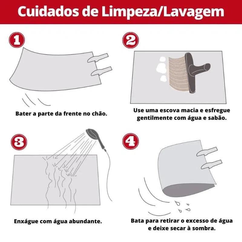 Tapete Felpudo Liso Bege Lavin Decor