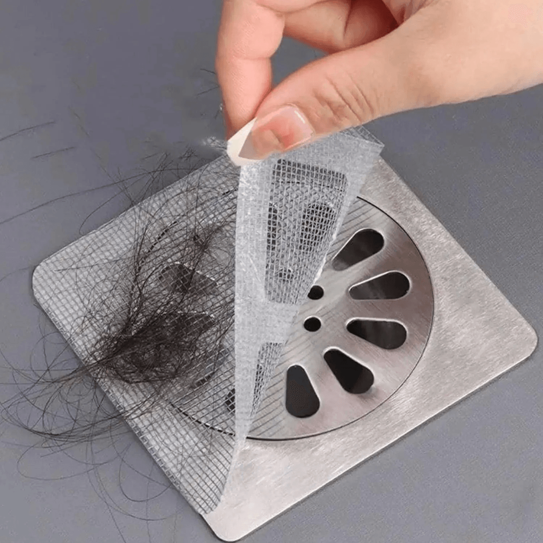 Kit 10 Peças Coletor de Cabelo Descartável para Ralos - Lavin