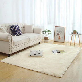 Tapete Felpudo Liso Bege Lavin Decor
