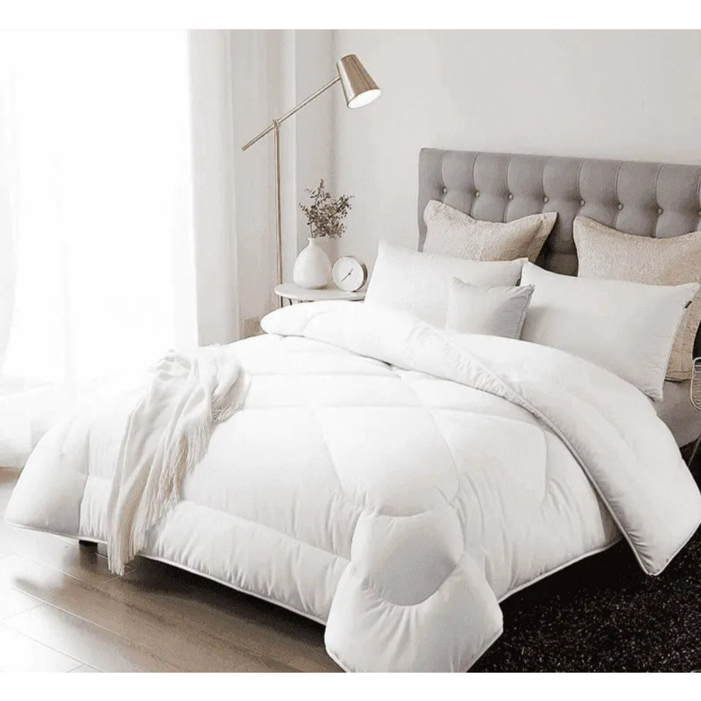 Edredom Dupla Face Percal 400 Fios Toque de Pluma - Lavin Decor